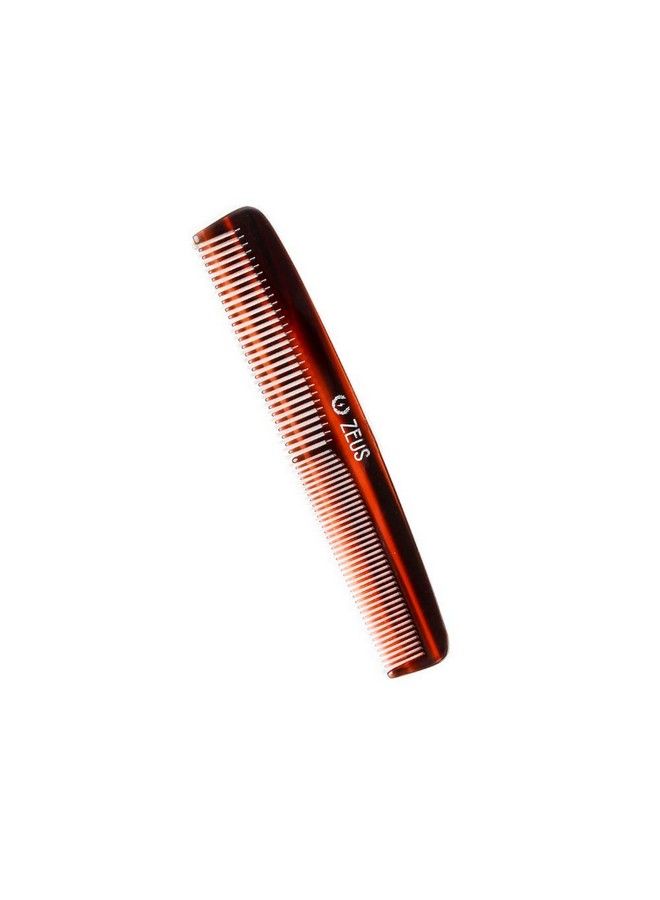 Zeus Handmade Saw Cut Beard Comb Mustache & Beard Grooming Comb For Men (Traditional) V11 - Image 2