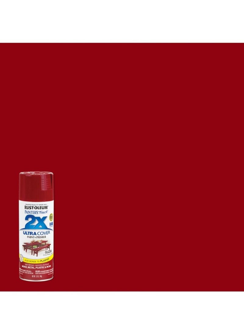 RUST-OLEUM RustOleum PT 2X Ultra Cover Gloss Colonial Red 12Oz  - Image 2