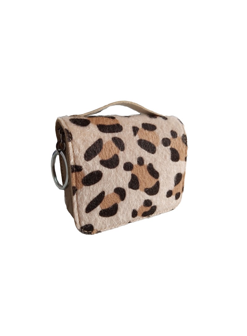 Lily's Style Mini Bags/Wallet Leopard Print (11x4x10cm)