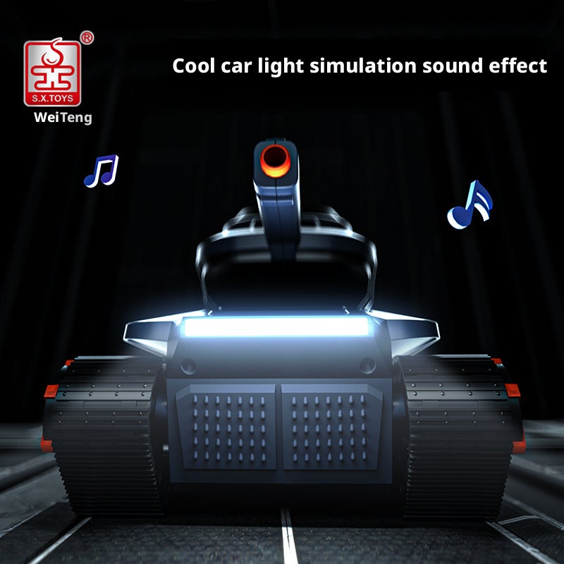 Remote Control Tank with Spray and Water Bullets, Gesture Sensing, Battle Toy for Kids - Image 4