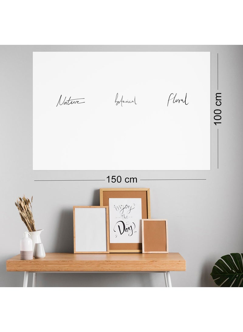 Pi Papers - Smart Paper - 100x150 Cm 1 Transparent + 1 White, Non-Adhesive Static Cling Blackboard And Clipboard - Image 1