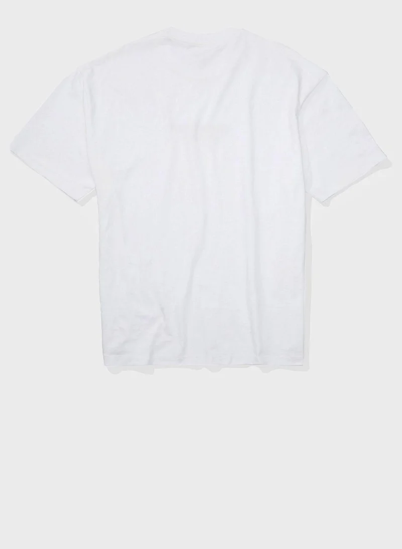 American Eagle Graphic Crew Neck T-Shirt