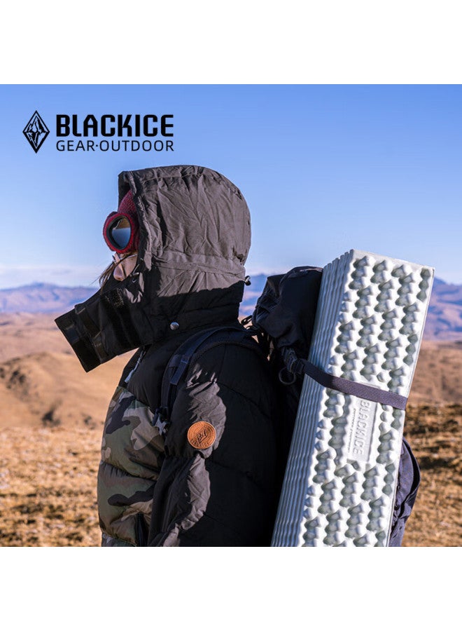 Black Ice Blackice Outdoor Camping Geo Single Honeycomb Moisture-proof Mat Aluminum Foil Lightweight Foldable Mat Z6106 Light Blue Grey - Image 3