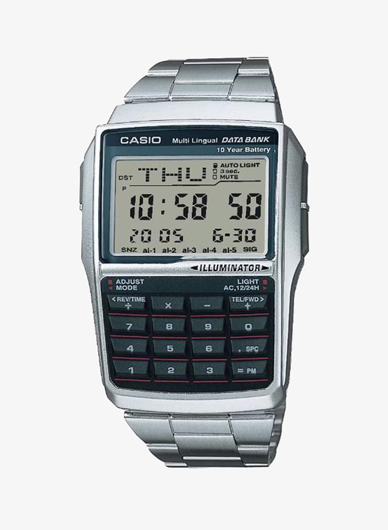 Men's Stainless Steel Digital Watch DBC-32D-1ADF - 37.4 mm