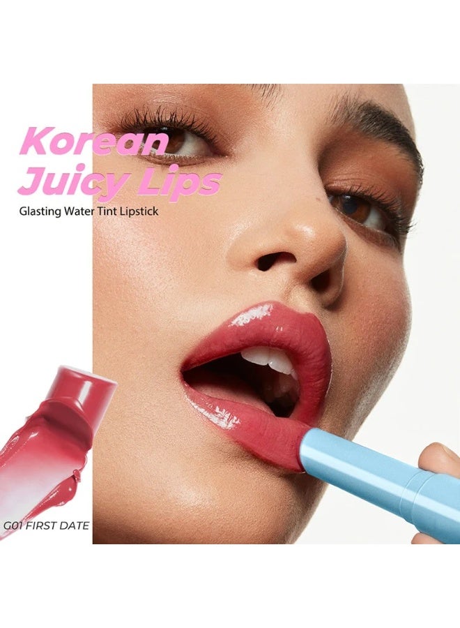 SACE LADY Glasting Gloss Lipstick – Moisturizing High-Shine Lip Gloss Balm (G05 Juicy Berry) - Image 2