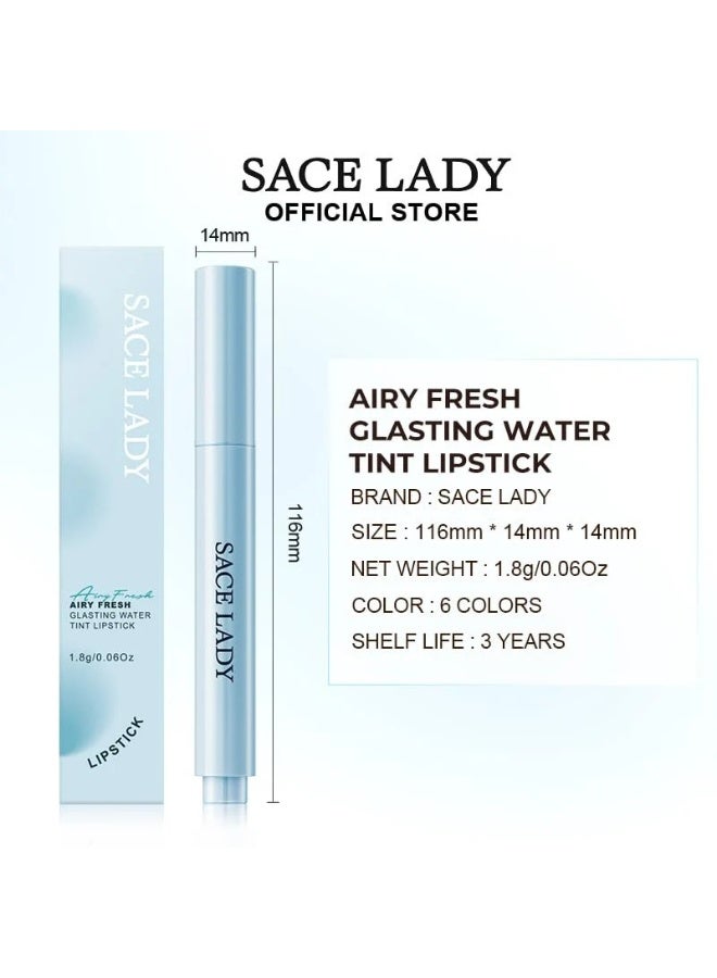 SACE LADY Glasting Gloss Lipstick – Moisturizing High-Shine Lip Gloss Balm (G05 Juicy Berry) - Image 5