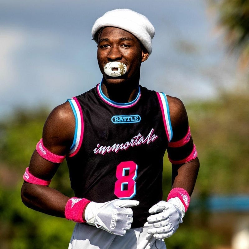 Battle The Crib Oxygen Mouthguard Beige/Pale Green, One Size - Image 3