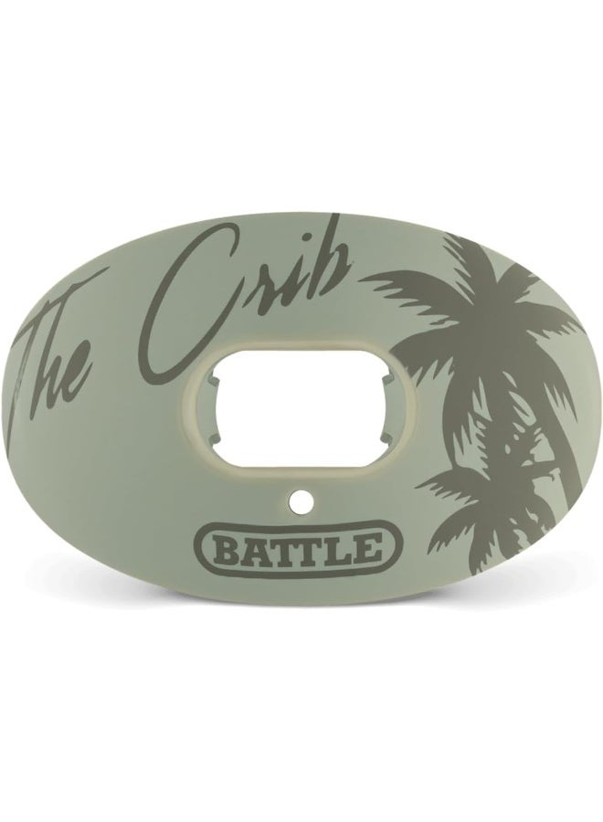 Battle The Crib Oxygen Mouthguard Beige/Pale Green, One Size - Image 1