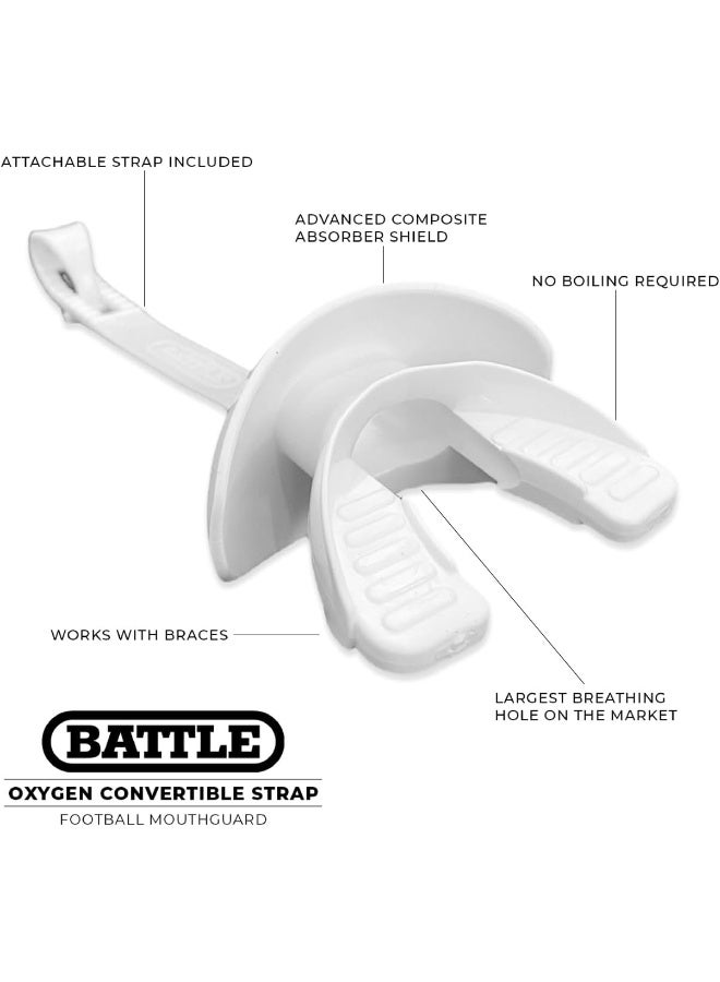 Battle The Crib Oxygen Mouthguard Beige/Pale Green, One Size - Image 2