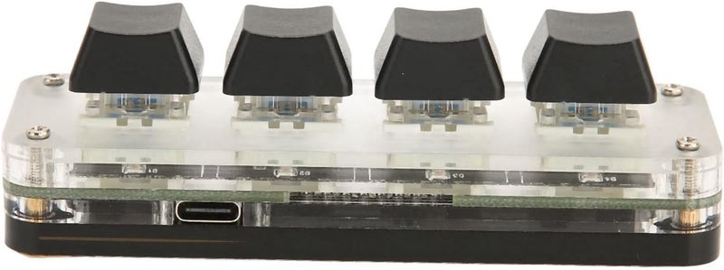 Programmable DIY Keyboard with RGB Background Light for OSU Games - 4 Mechanical Keys for Designers - Image 3
