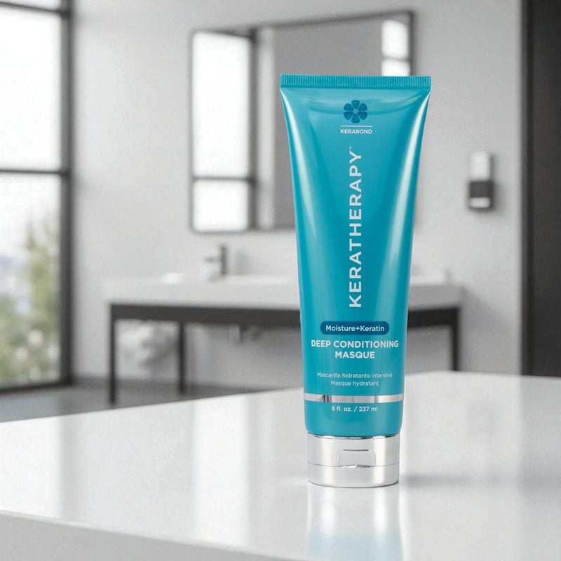 Keratherapy Keratin Infused Deep Conditioning Masque, 8 fl. oz., 237 ml - Moisturizing & Hydrating Hair Treatment with Kerabond, Jojoba, Nettle Root Extract, Wheat Oil, & Persian Walnut - Image 2