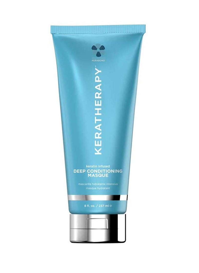 KERATHERAPY Keratherapy Keratin Infused Deep Conditioning Masque, 8 fl. oz., 237 ml - Moisturizing & Hydrating Hair Treatment with Kerabond, Jojoba, Nettle Root Extract, Wheat Oil, & Persian Walnut  - Image 1