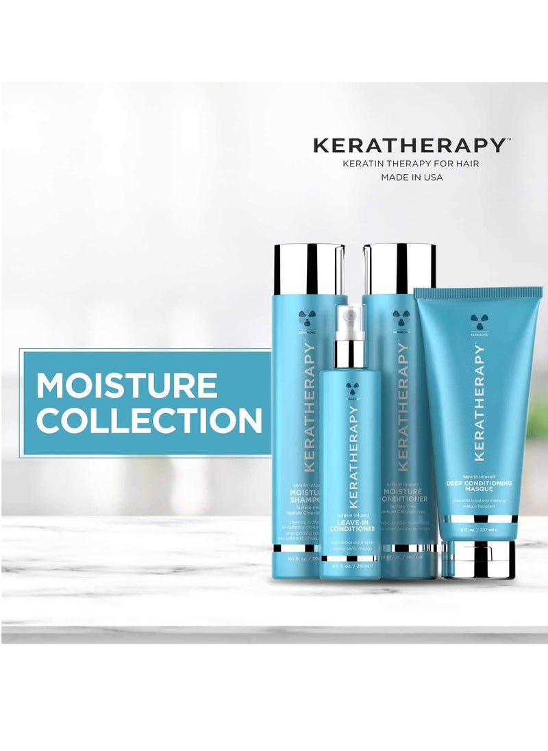 KERATHERAPY Keratherapy Keratin Infused Deep Conditioning Masque, 8 fl. oz., 237 ml - Moisturizing & Hydrating Hair Treatment with Kerabond, Jojoba, Nettle Root Extract, Wheat Oil, & Persian Walnut  - Image 3