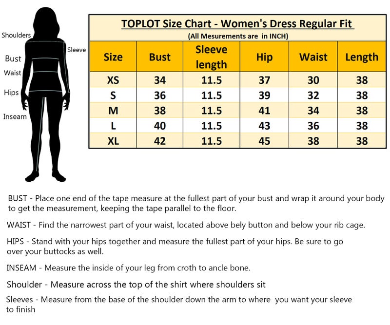 TOPLOT Dresses for Women Knee Length with Floral Print(Dress-5107-Pista-M) - Image 3