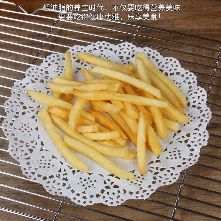 Rectangular Lace Paper Pad Plate Paper Oil-Absorbing Paper Kitchen Household Fried Baking Snack Cake Flower Base Paper - Image 4