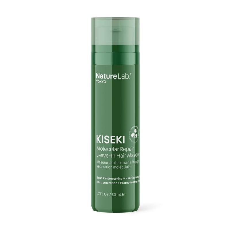 NatureLab. TOKYO NatureLab.TOKYO Kiseki Molecular Repair Leave-In Hair Masque â€“ Deep Conditioning Treatment to Restore, Strengthen & Bond Damaged Hair â€“ Repair Split Ends, Add Shine & Smoothness â€“ 1.7 Fl Oz - Image 1