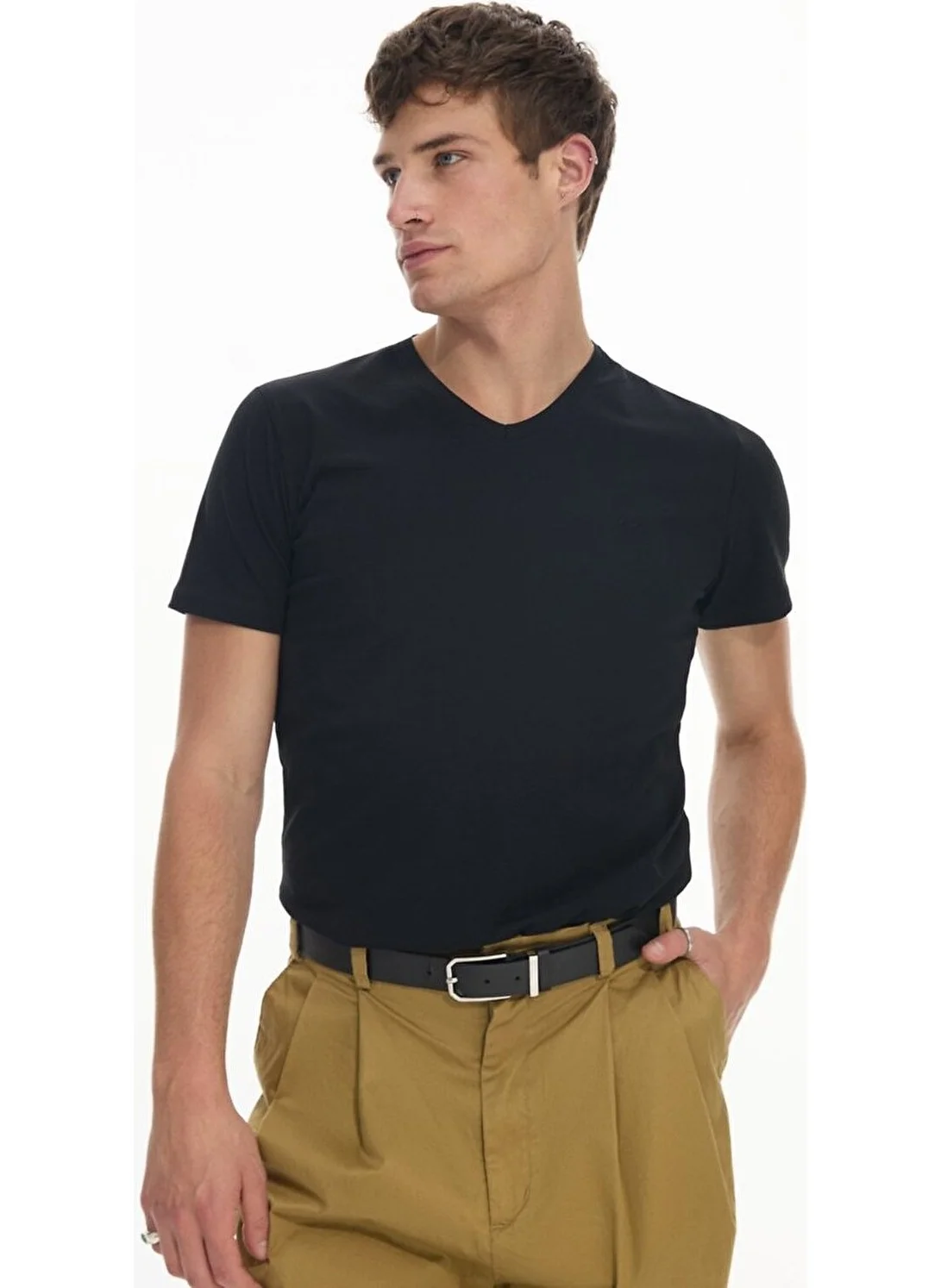 إل تي بي Black T-Shirt