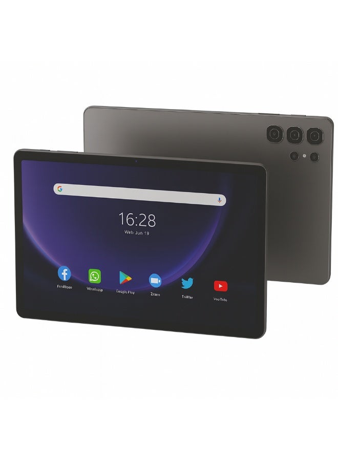 MODIO TAB تابلت موديو M92 – شاشة HD INCELL بحجم 11 بوصة، أندرويد 13، 16+1TB، بطارية 10000mAh، شريحة مزدوجة 5G، كاميرا 13MP، مع لوحة مفاتيح، ماوس، قلم وحافظة (رمادي) - Image 1