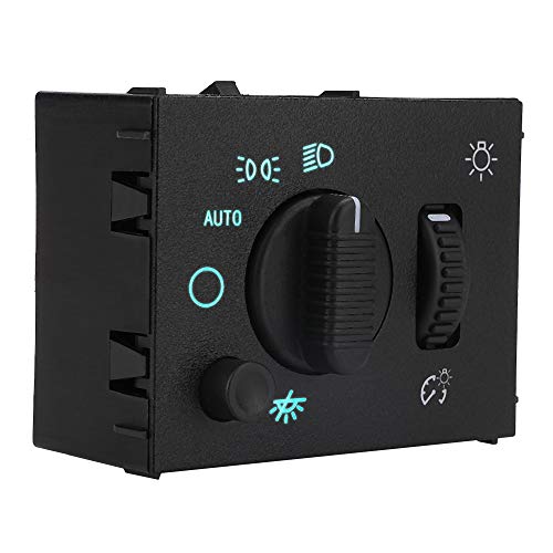 MNJWS Headlight Switch Headlamp Dimmer Switch - Compatible with 2003-2006 Chevy Silverado, Suburban, Tahoe, GMC Sierra, Yukon, Cadillac Escalade - Replace D1595G, 19381535, 15194803, 1S8489 - Image 1