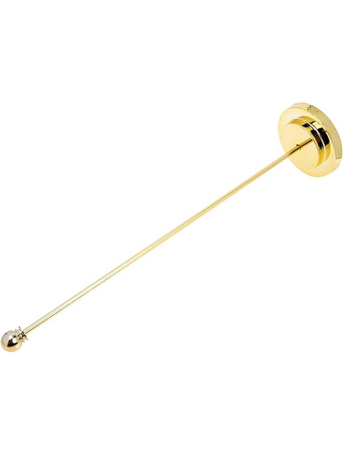 Golden Mini Desk Flag Holder Stand For Table Centerpiece Party Decoration - Image 1