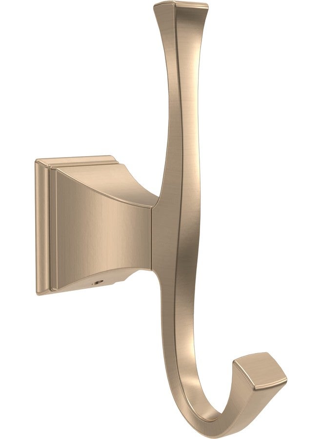 DELTA FAUCET 75135-CZ Dryden Wall Mounted Towel Hook in Champagne Bronze - Image 1
