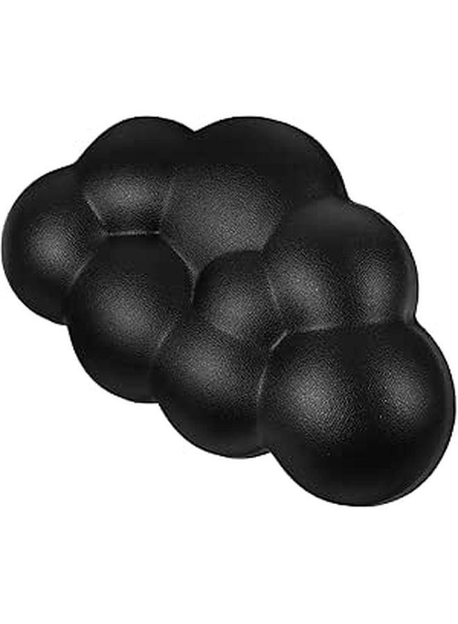 Ergonomic Keyboard Wrist Rest And Mouse Pad Set Non Slip Black Office Desk Accessories - Image 1