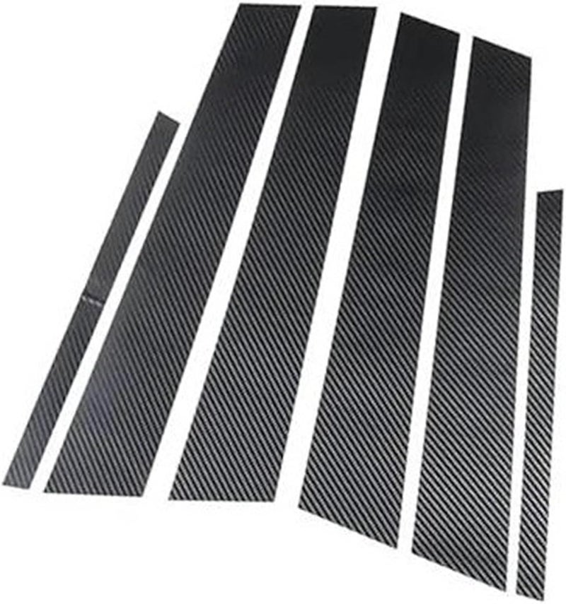 Wivplex 6 Pcs Car Door Window Trim for Jeep Compass 2017-2020 - Image 1