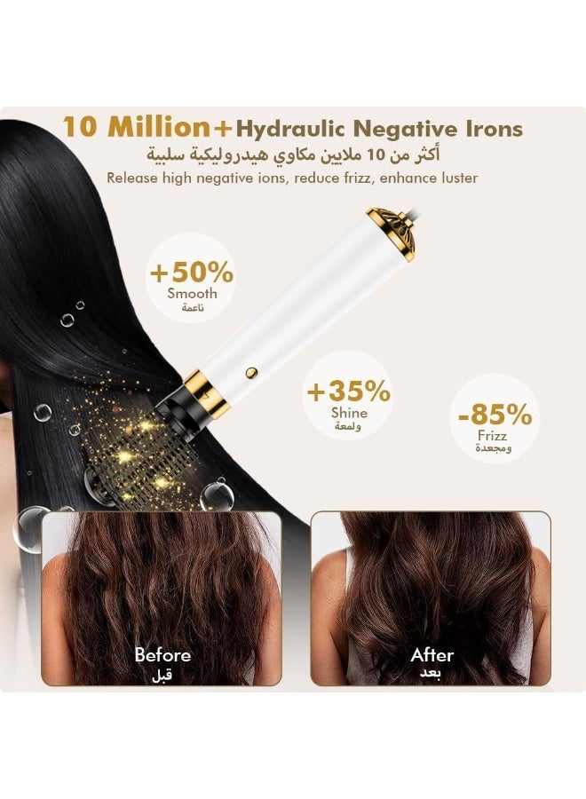 Laila 5-in-1 Hot Air Styler | 110,000 RPM High-Speed Motor, Ionic Hair Care, Blow Dryer, Curler & Straightener in One (UK Plug) - Image 3