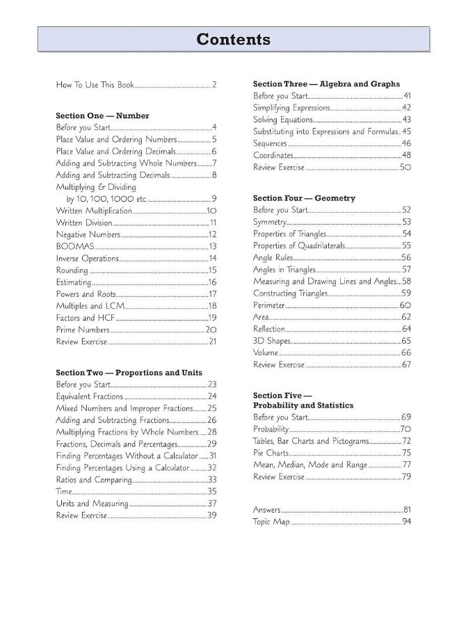New KS3 Maths Year 7 Targeted Workbook (with answers) (CGP KS3 Maths)  - Image 3