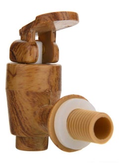 Home Care Pine Wood Barrel, Leak Protection Vintage Wood Oak Retro Wooden Port Barrel Wine Barrel with Wooden Tap Stand for Tequila, Whiskey (1.5 Liter)  - Image 4