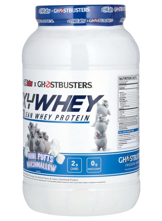 EHPLabs Ghostbusters™ OxyWhey Daily Lean Whey Protein Mini Pufts Marshmallow 1.76 lb (800 g) - Image 2