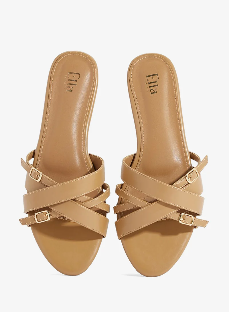 ELLA Crossover Strap Sandal
