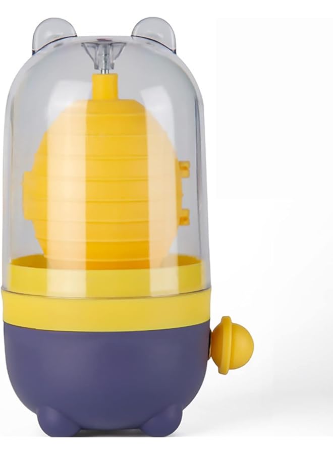 إكسفور جهاز خلط البيض المحمول، صانع البيض الذهبي، أداة خلط البيض، أدوات طبخ المطبخ، أدوات خفق البيض الدوارة، مناسب لصنع البيض المسلوق - Image 1