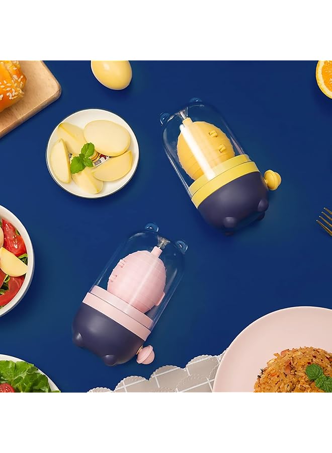 إكسفور جهاز خلط البيض المحمول، صانع البيض الذهبي، أداة خلط البيض، أدوات طبخ المطبخ، أدوات خفق البيض الدوارة، مناسب لصنع البيض المسلوق - Image 5