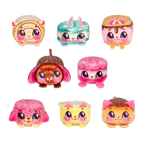 Cookeez Makery مجموعة اللعب المتعددة للحيوانات الأليفة من كوكيرز ميكري ليل باكز، تأتي لخلط وصنع 3 مخبوزات، تشمل 3 حيوانات أليفة عطرية غير كهربائية، المكونات، الملحقات، والمئزر - حصرية أمازون - Image 3