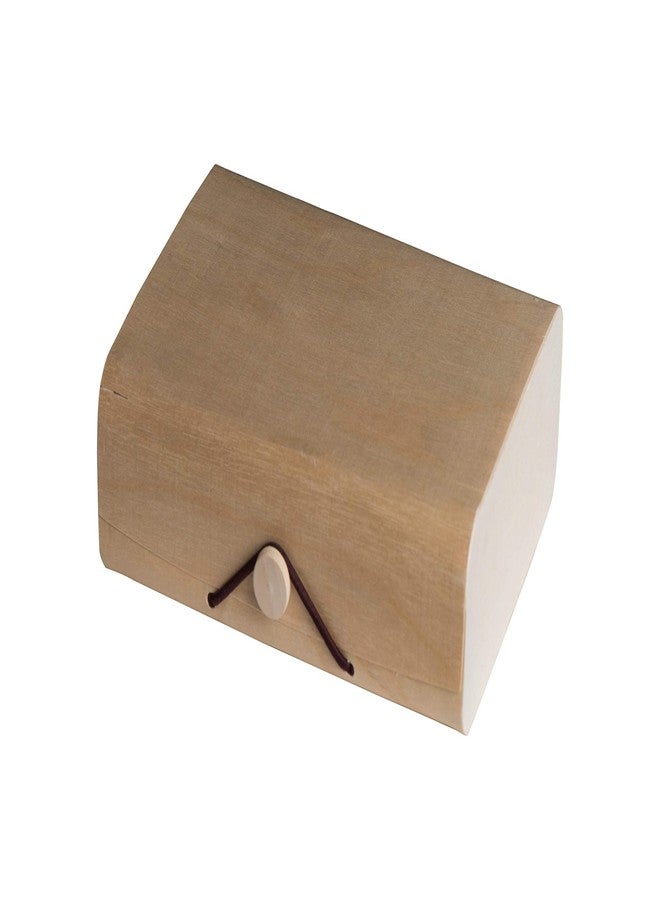 Hammont Wooden Case Candy Gift Box (4 Pack- Present Boxes Best for Birthday, Wedding and Party Favors (6.75''x5''x2'' - Image 1