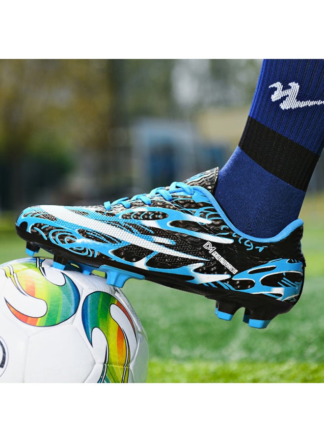 Children's Soccer Shoes For Boys, Long Spike Tf Velcro Cleats, Boys' Assassin 15 Elementary School Ag-specific Shoes For Boys