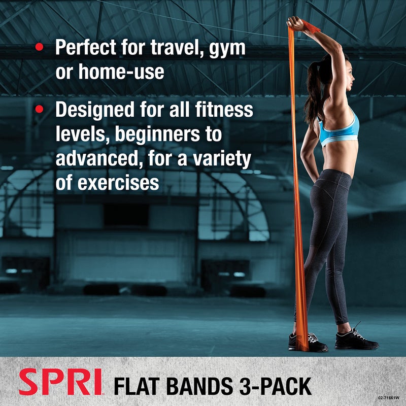 اس بي ار اي مجموعة حلقات شريطية مسطحة مكونة من 3 قطع - Image 2