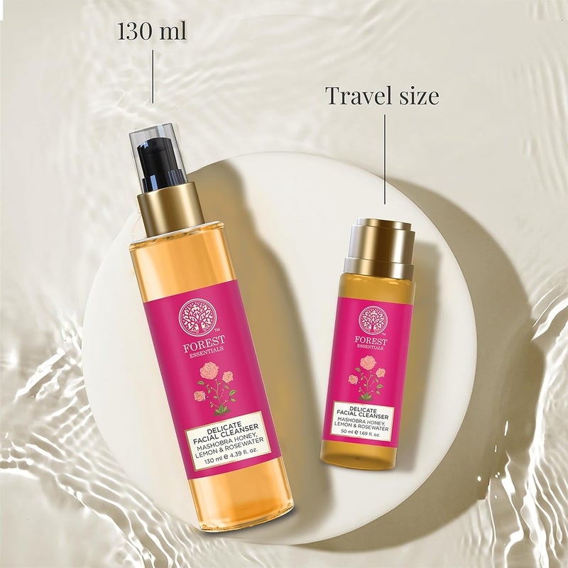 Forest Essentials Forest Essentials Delicate Facial Cleanser Mashobra Honey Lemon Rosewater Face Wash - Image 5