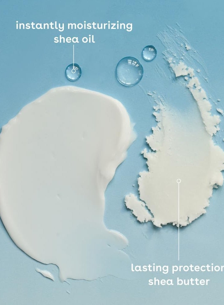 eos shea better 24H moisture body lotion vanilla cashmere scented vegan skin care made with natural shea 16 fl oz - Image 3