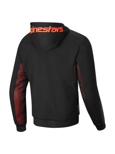 Alpinestars Chrome Air Sport Hoodie M BlackRed Fluo - Image 3