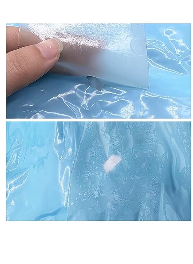 SYOSI TPU Pool Patch Repair Kit 7cm*200cm Waterproof Roll Inflatable Repair Patch Tape for Air Mattress Inflatable Tent Swimming Pool Bounce House Canvas Canopy Pool Floats Tubes Air Bed - Image 4