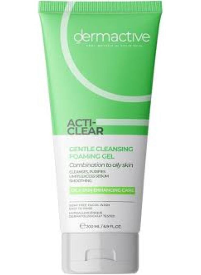 DERMACTIVE ACTI-CLEAR CLEANSING FOMING GEL 200ML