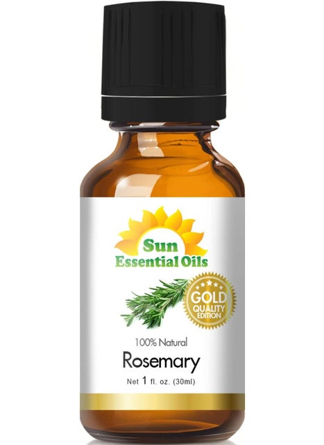 Sun Essential Oils Sun Essential Gold Oils - Rosemary Essential Oil - 1 Fluid Ounce 