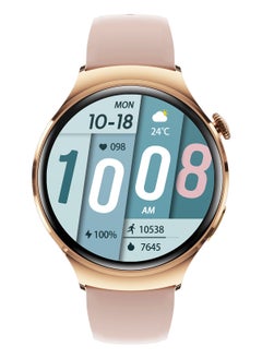 AROAQ M11 NFC High Quality Fashion BT Call Round Screen Stainless Smart Watch Waterproof Heart Rate Monitor Women Ladies Smartwatch  - Image 3