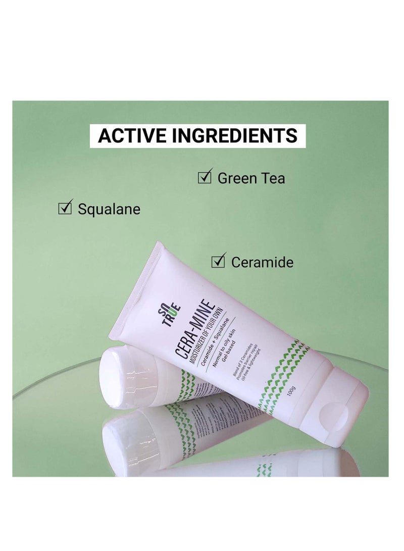 So True Sotrue Ceramide Gel Face Moisturizer for Oily & Acne Prone Skin | Oil-Free Gel Moisturizer With Squalene |Fast Absorbing For Women & Men | 100g  - Image 4