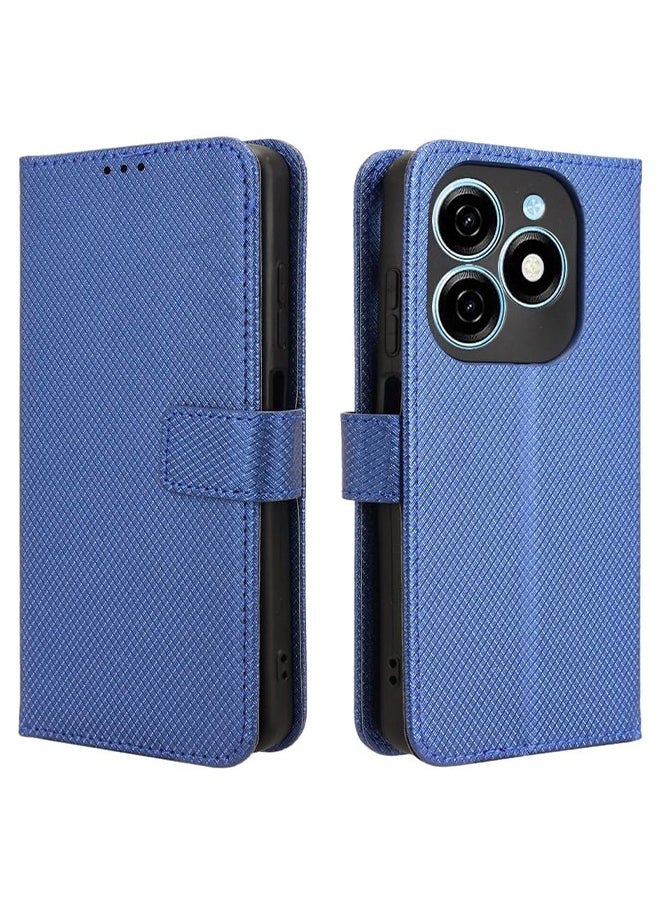 X-level Case Cover for Tecno Spark 20 4g With Full Body Camera Lens Protector PU Leather Flip Folio Wallet Card Holder Shockproof Protective Back Cover With Release Hand Phone Daily Video Kickstand  - Image 2
