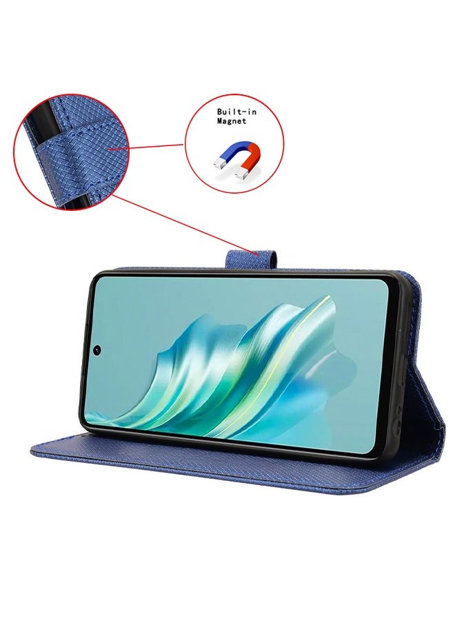 X-level Case Cover for Tecno Spark 20 4g With Full Body Camera Lens Protector PU Leather Flip Folio Wallet Card Holder Shockproof Protective Back Cover With Release Hand Phone Daily Video Kickstand  - Image 3