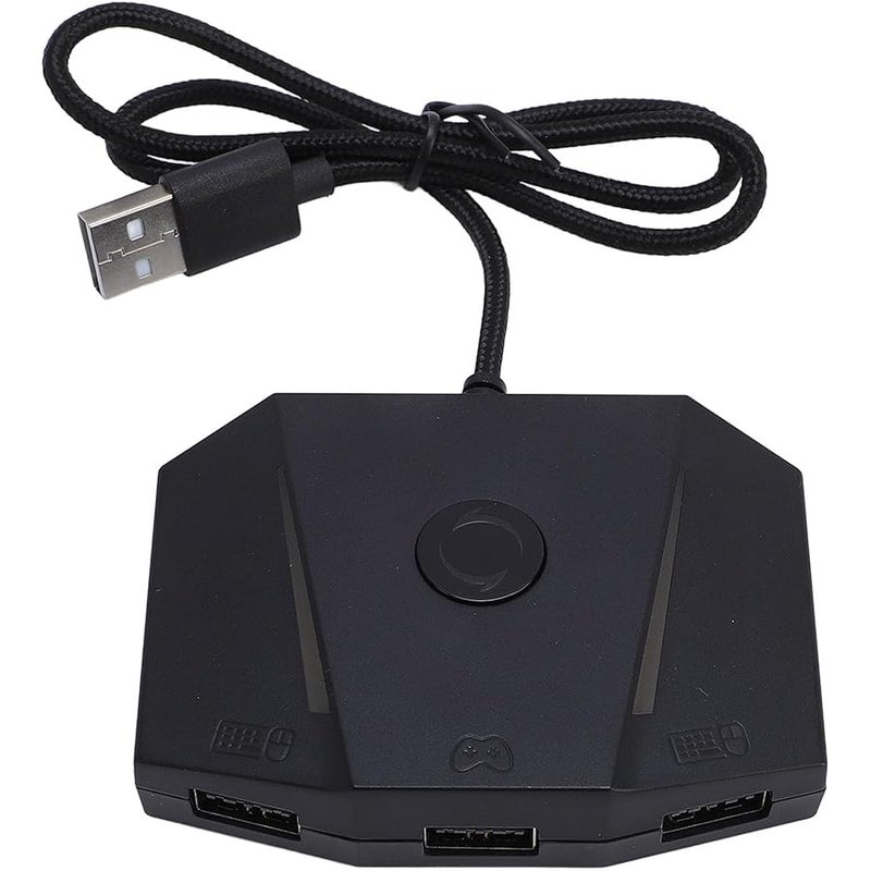 Game Console Mouse and Keyboard Converter, Easy Setup APP Control RGB Light with 3.5mm Sound Jack, for X S for - Image 2