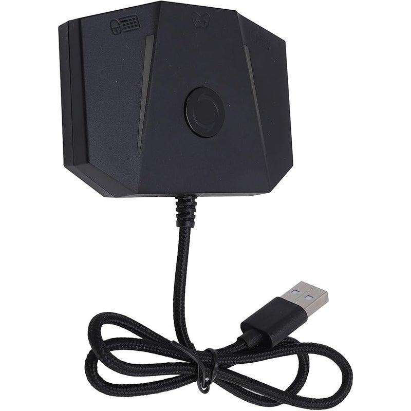 Game Console Mouse and Keyboard Converter, Easy Setup APP Control RGB Light with 3.5mm Sound Jack, for X S for - Image 5